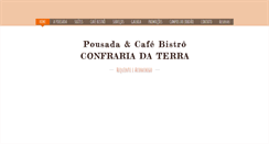 Desktop Screenshot of confrariadaterra.com.br